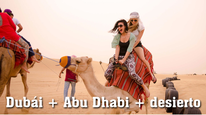 4 Noches en Dubái + 2 en Abu Dhabi + 1 en el Desierto